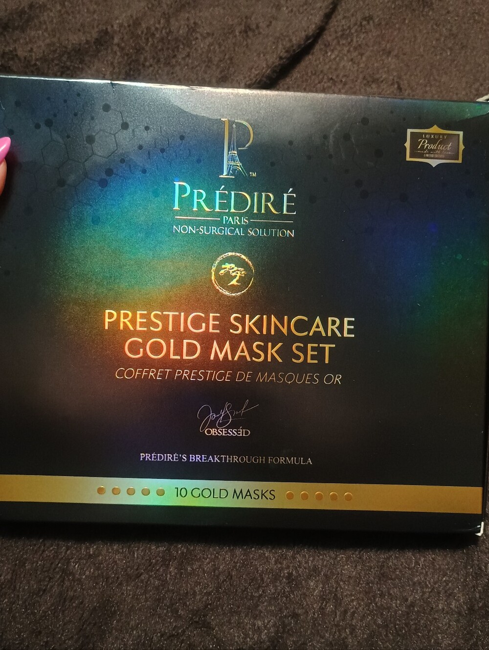 PRÉDIRE - Prestige Skincare Gold Mask Set - Gold New In Package
